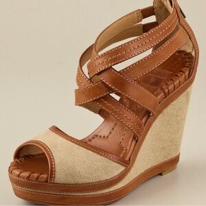 Frye Wedge Sandals